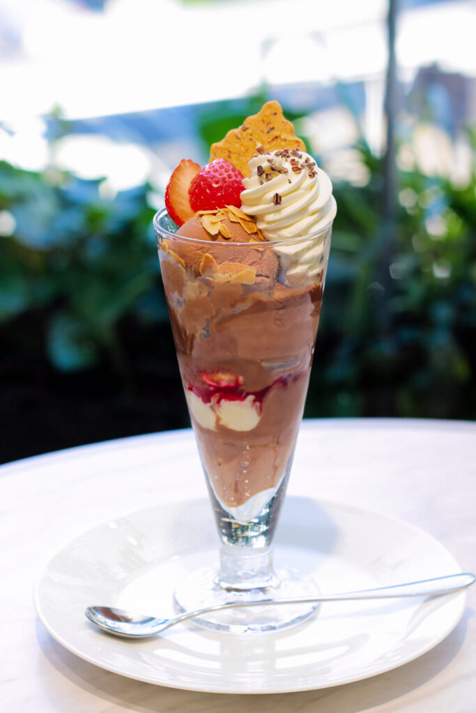 カフェ モロゾフ 阪神百貨店梅田本店 パフェ