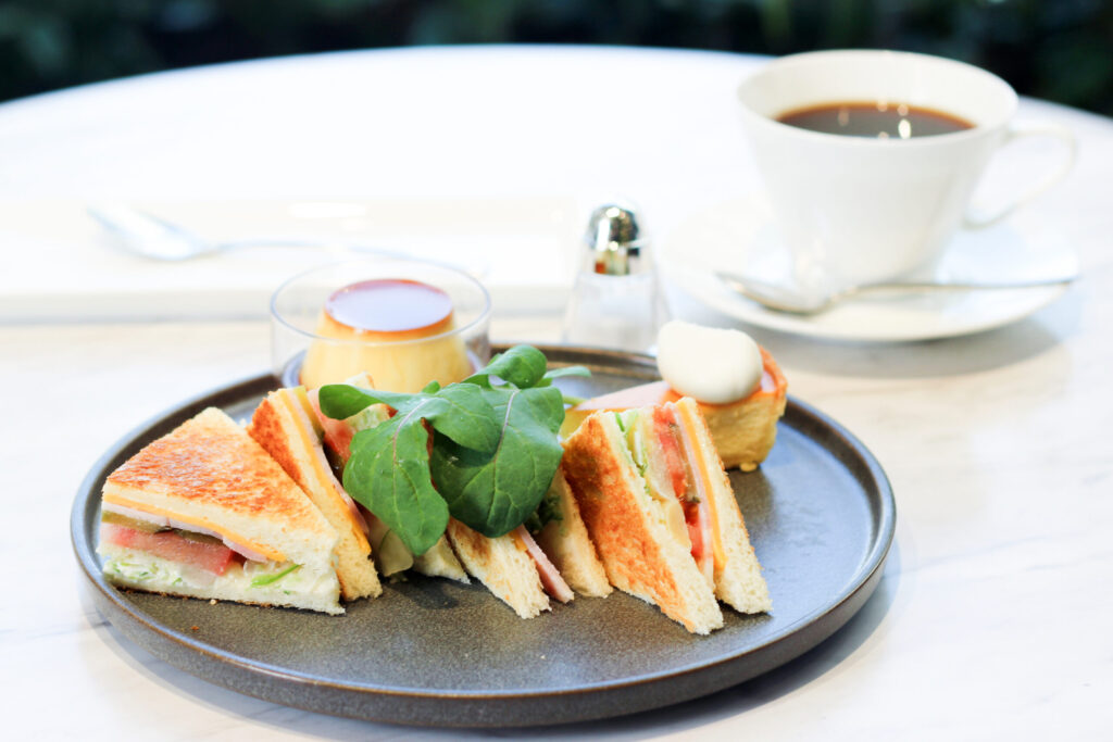 カフェ モロゾフ 阪神百貨店梅田本店 トーストサンド