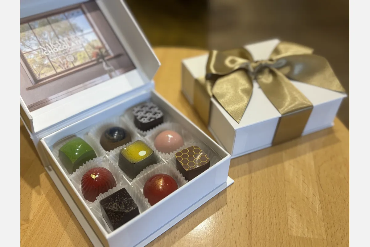 岡本にある「ナカムラチョコレート」のボンボンショコラを、バレンタインにぜひ！