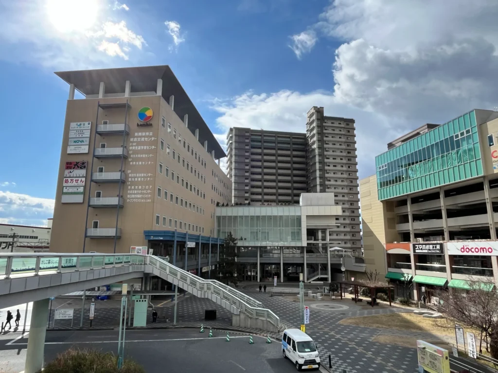 のこぎり演奏家によるバリアフリーコンサート 会場 バンビオ外観