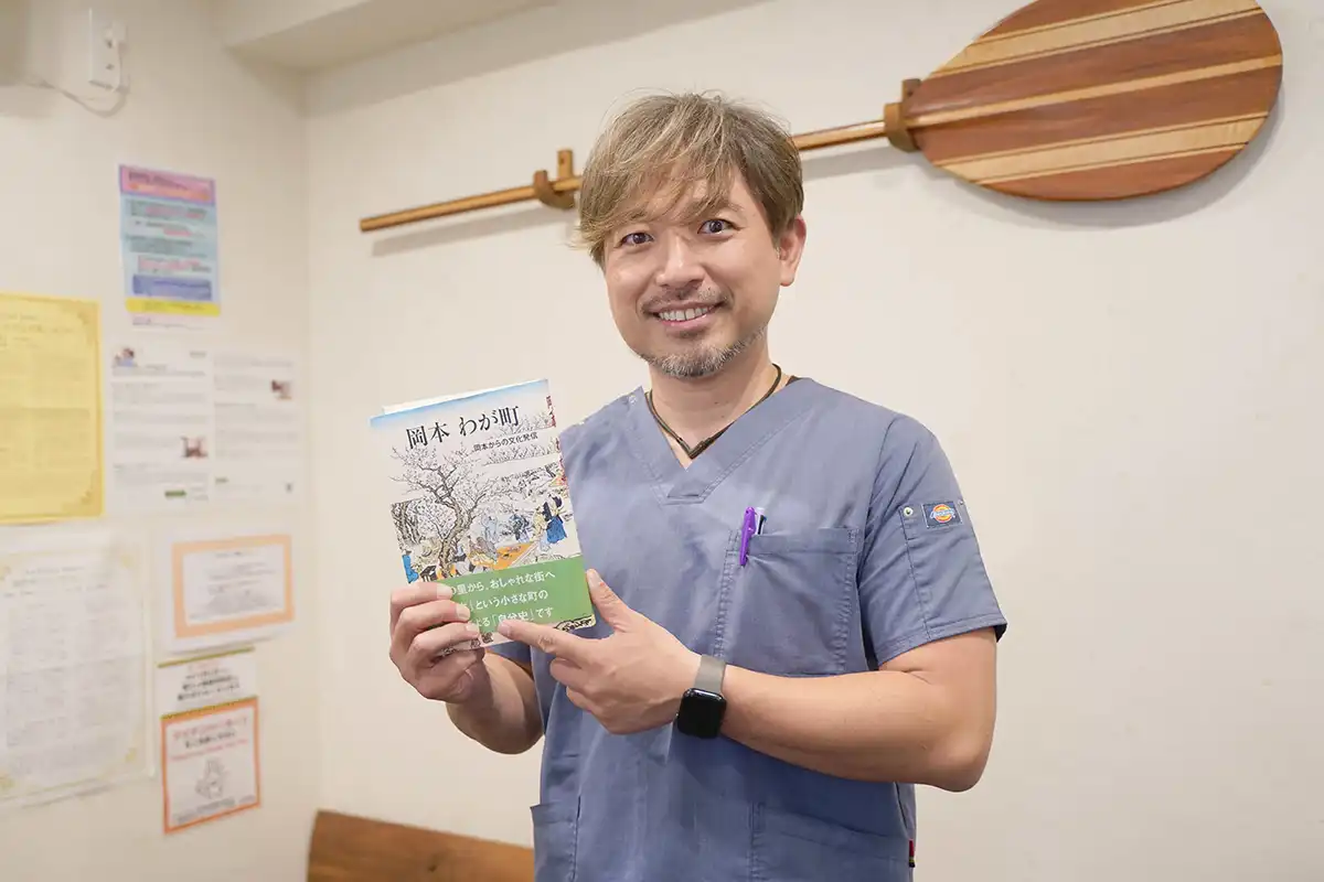 岡本といえば石畳。誕生秘話や改修工事後の展望など、いろいろと聞いてきました！