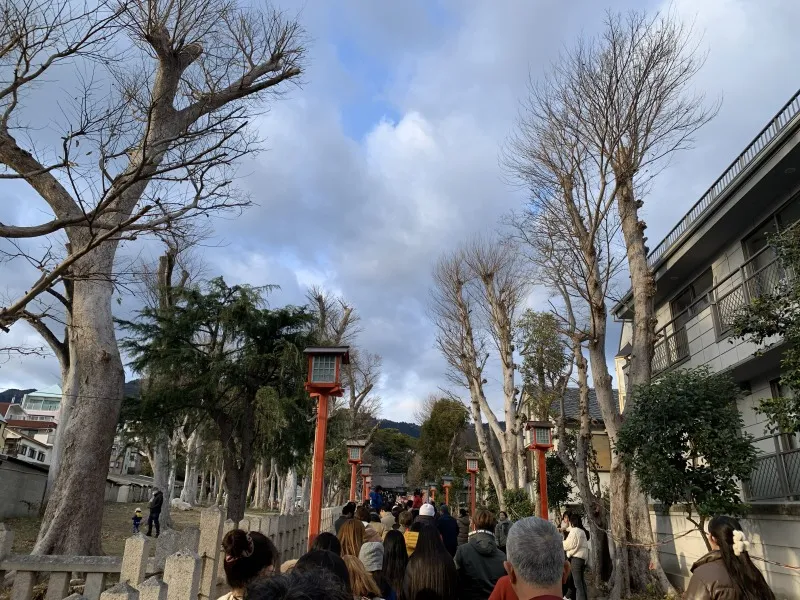 六甲八幡神社 初詣1