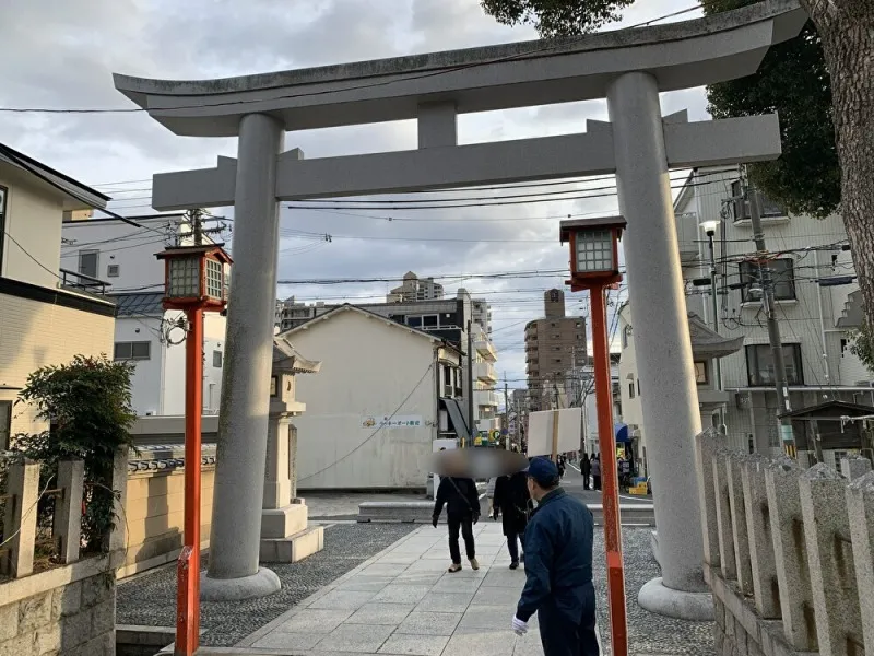 六甲八幡神社 初詣2