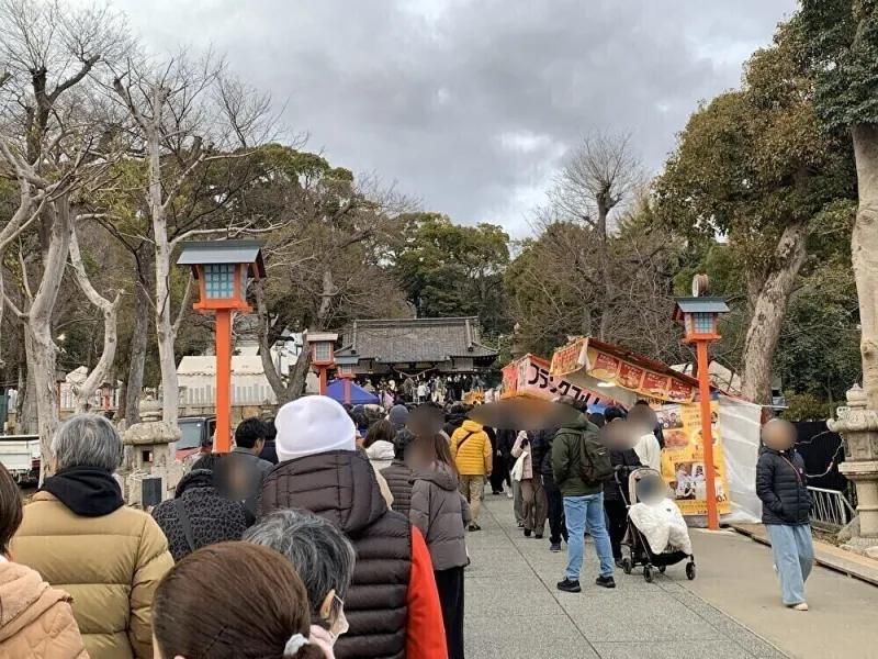六甲八幡神社 初詣3