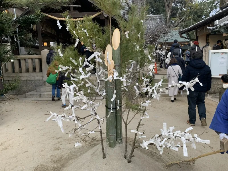 六甲八幡神社 初詣14