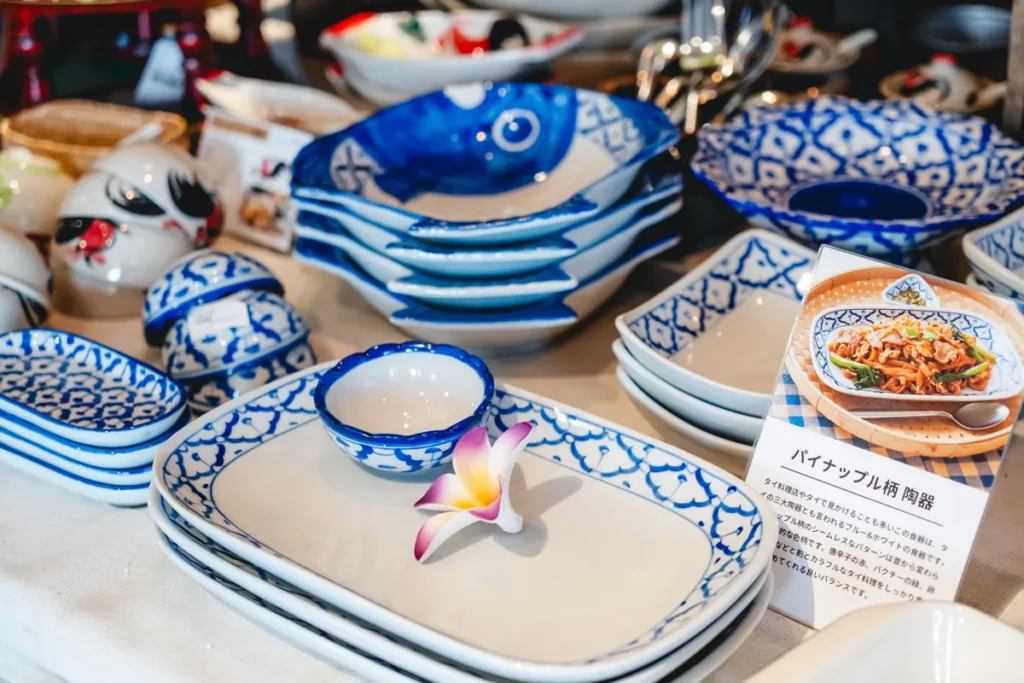 ラフエイジア パイナップル柄