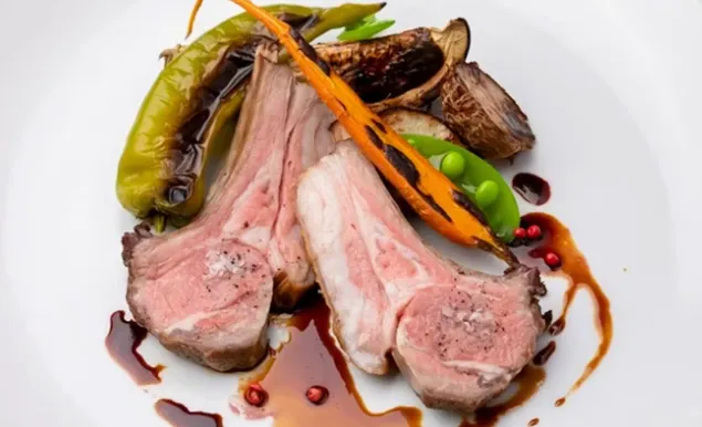 オステリア ガウダンテ 大阪駅前第4ビル店　子羊のソテー