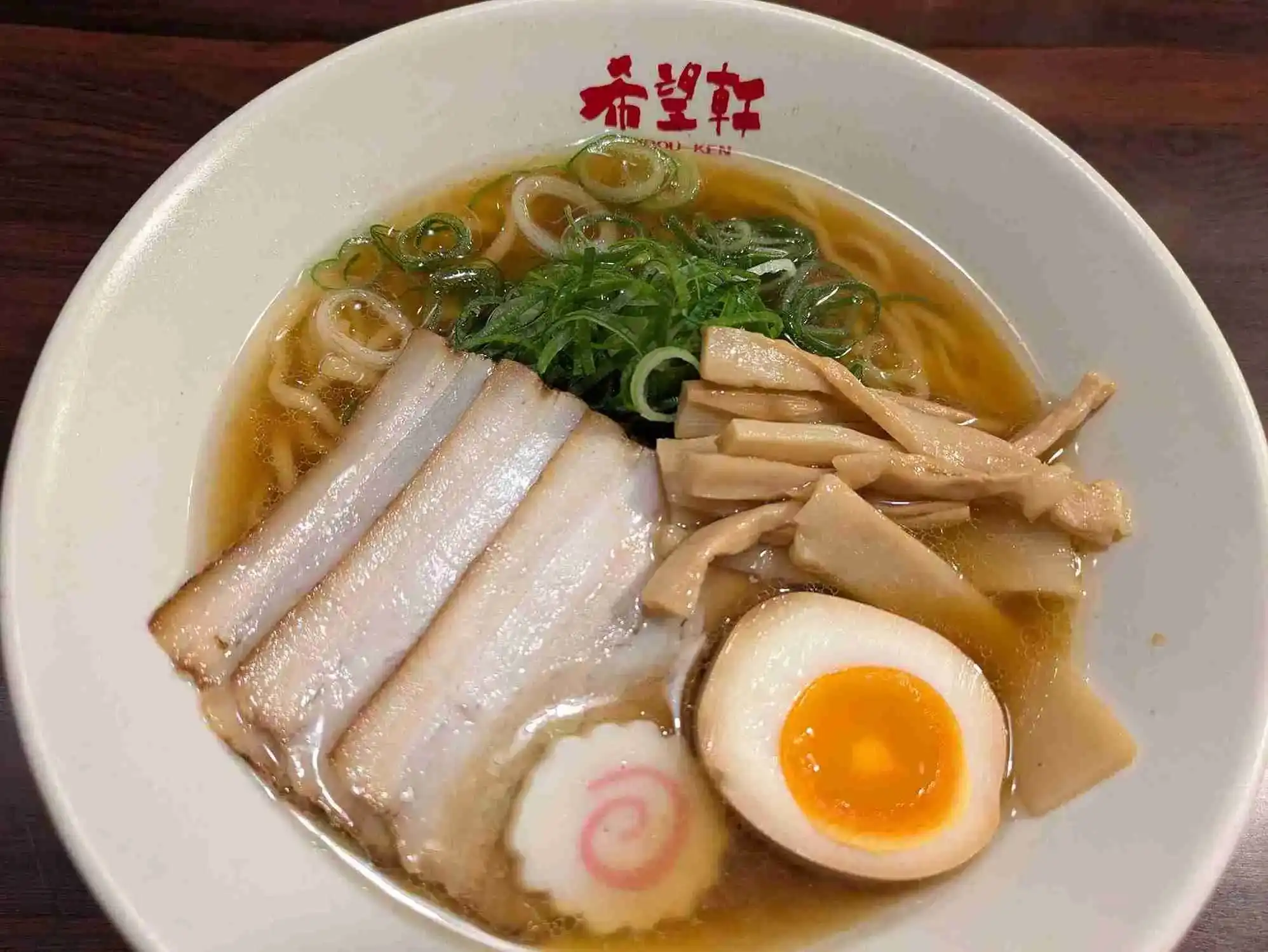 期間限定でいつまでかは未定⁉希望軒高槻店限定の中華そば