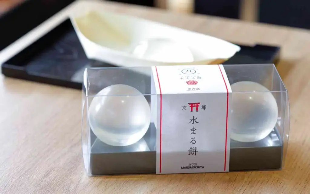 お土産用のみずまる餅