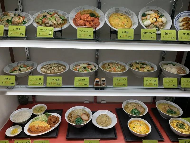 垂水飯店　ショーケース