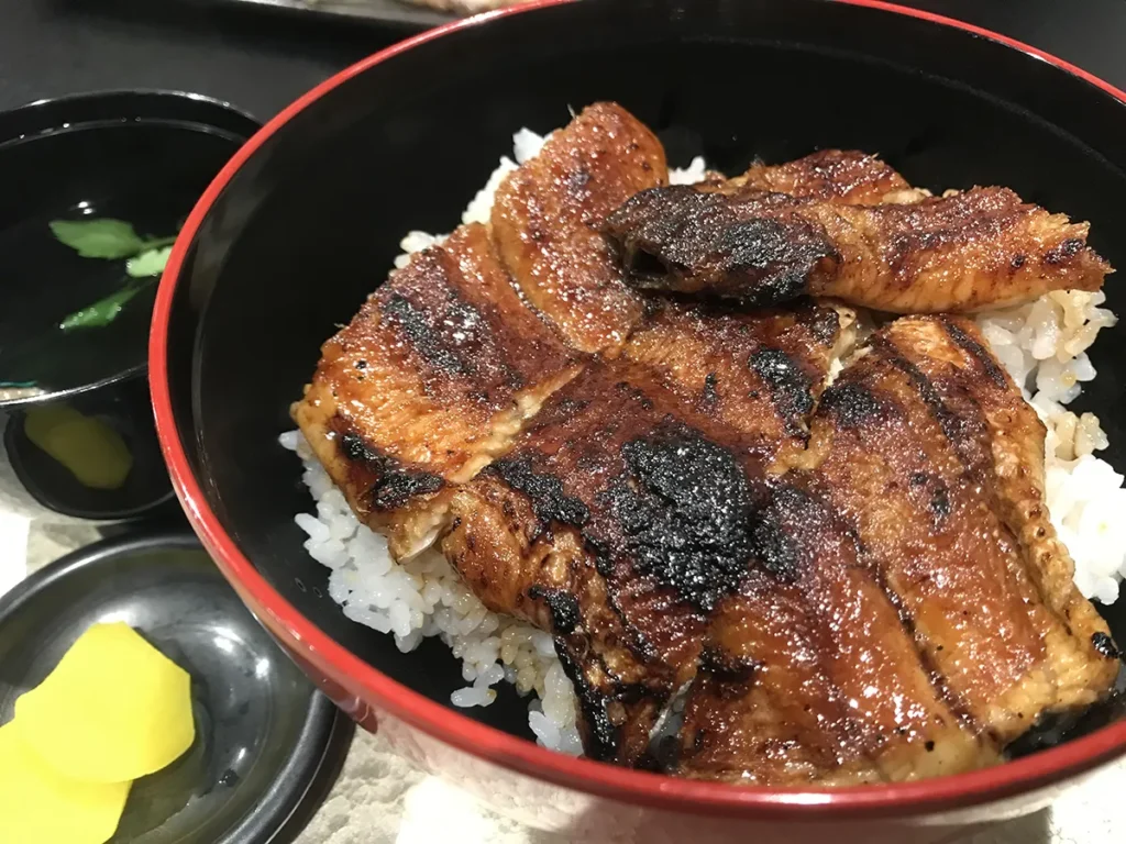 つたや うなぎ丼上丼