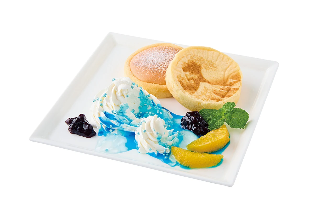 食べる北斎の浮世絵？ グランフロント大阪「CAFE Lab.」に「動き出す