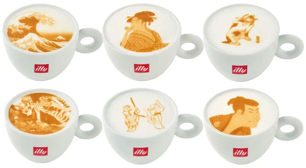 動き出す浮世絵展 OSAKA コラボメニュー