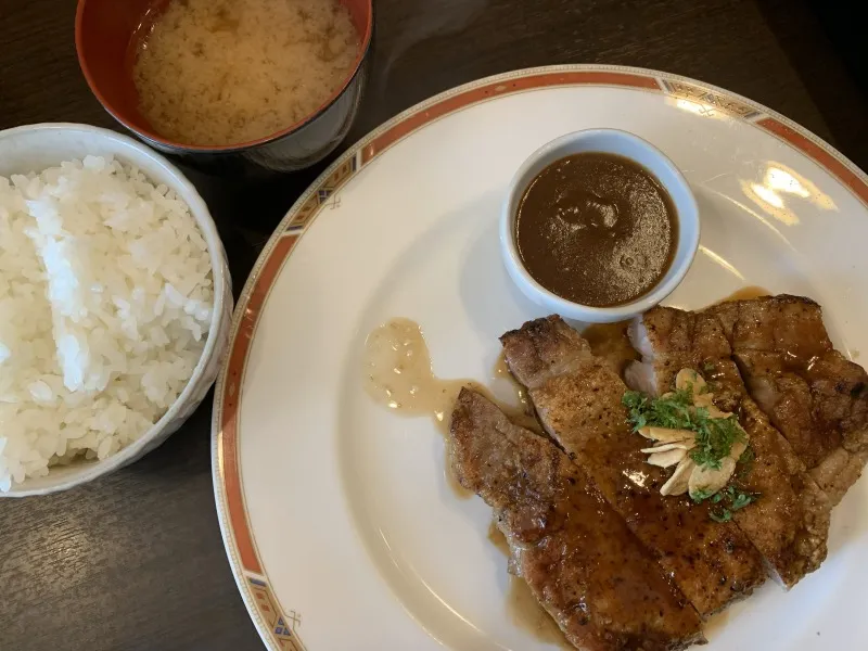 洋食SAEKI　ポークチャップランチ