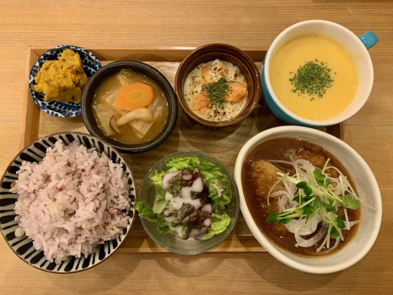 Cafedeassitte ランチセット