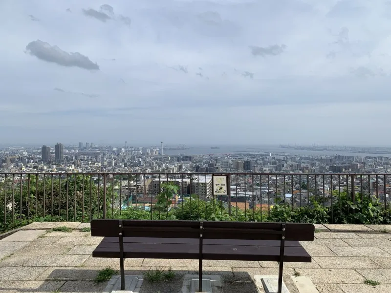 灘区 灘丸山公園からの景色