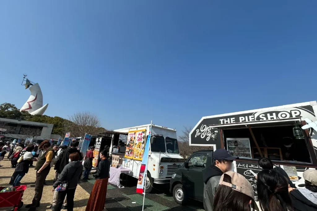 Remember EXPO in 万博記念公園 キッチンカー