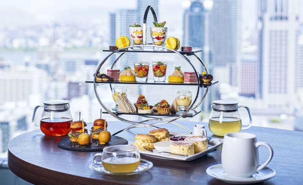 阪急グランドビルのカフェレストランBella Dining Cafeのアフタヌーンティー