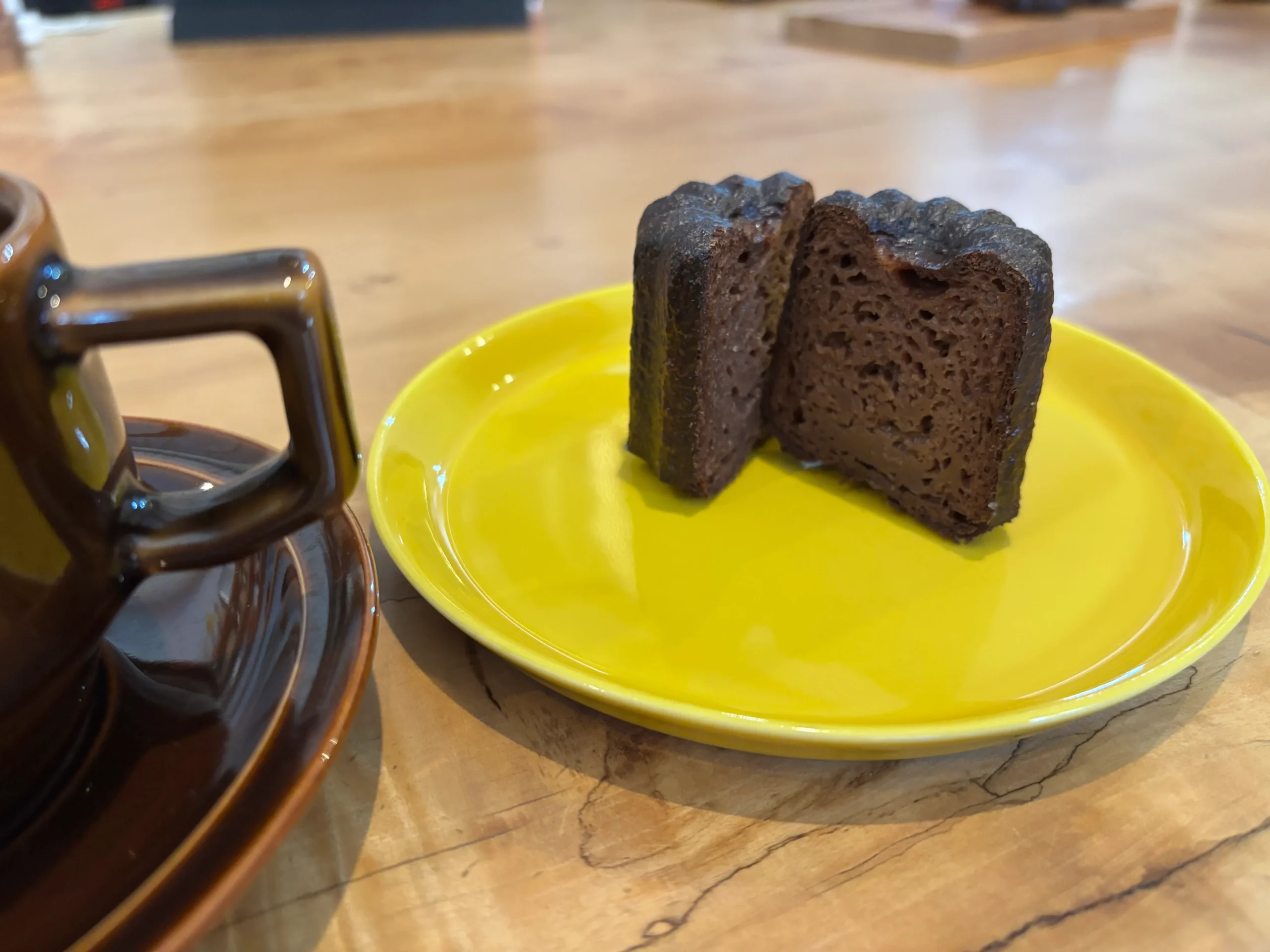 大山崎尻江のCHOTTO COFFEEにて期間限定で販売中の”チョコレートカヌレ“、3月末まで販売延長が決定!!