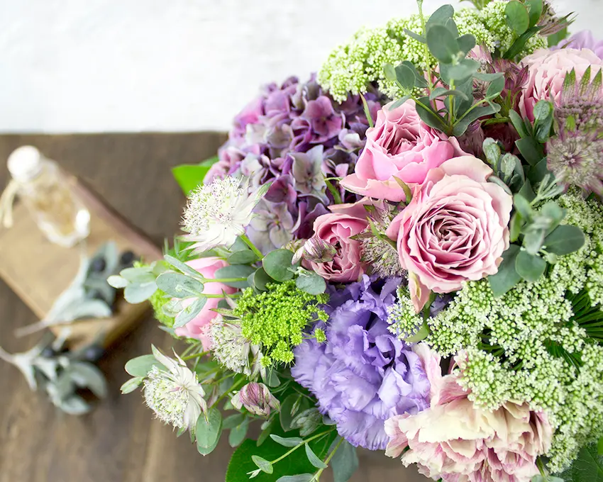 カラフルなブーケ