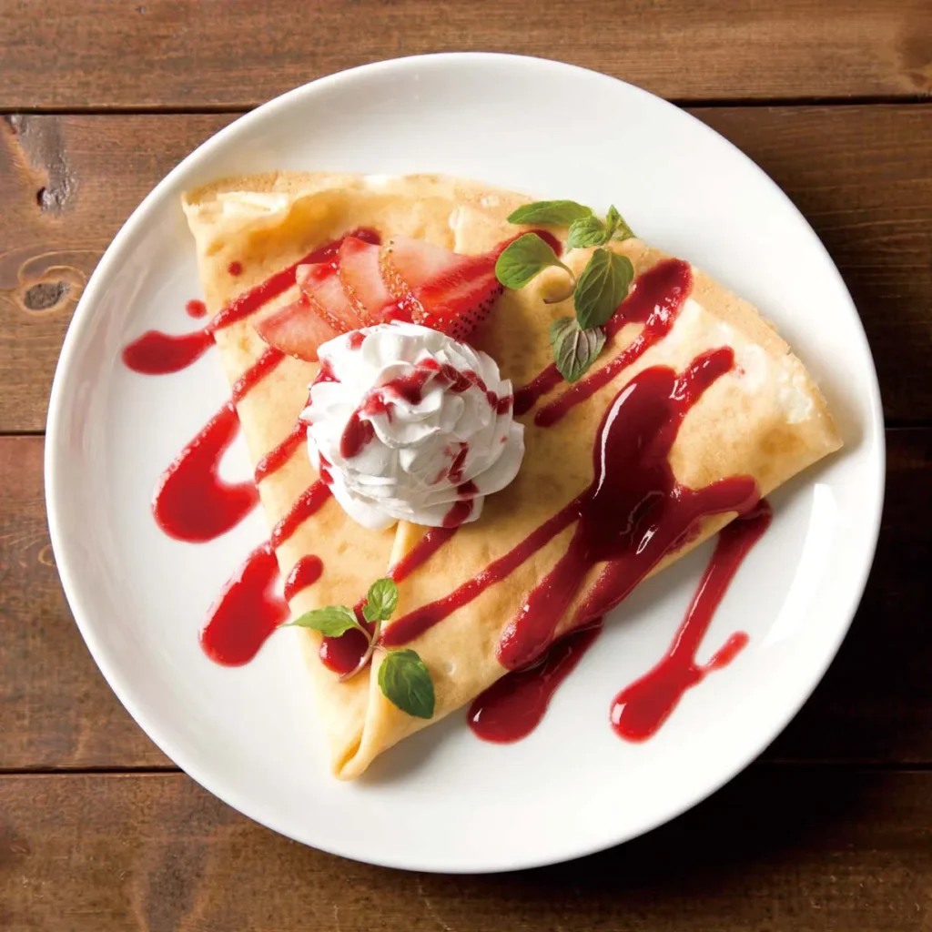 ルクア大阪のプラチナムのクレープ