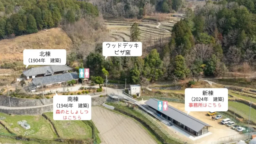 川西市黒川里山センター周辺地図