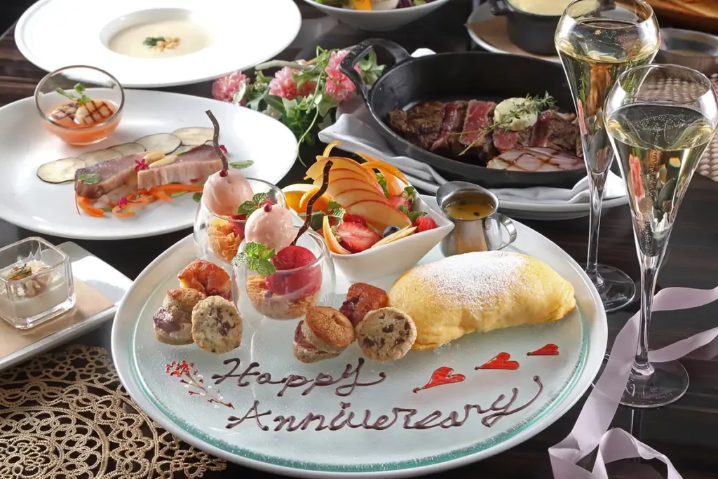 BLT STEAK OSAKA 大阪店のディナーのデザート