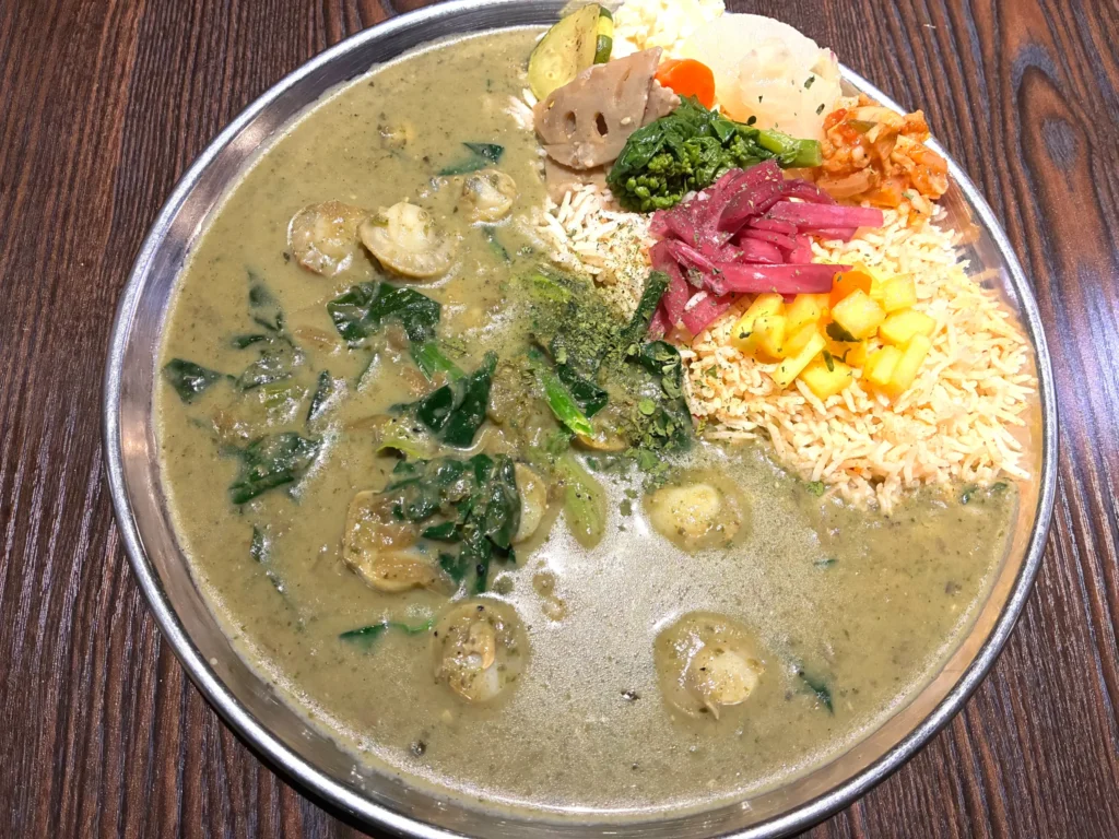 グーグー藤カレー、山椒のカレー