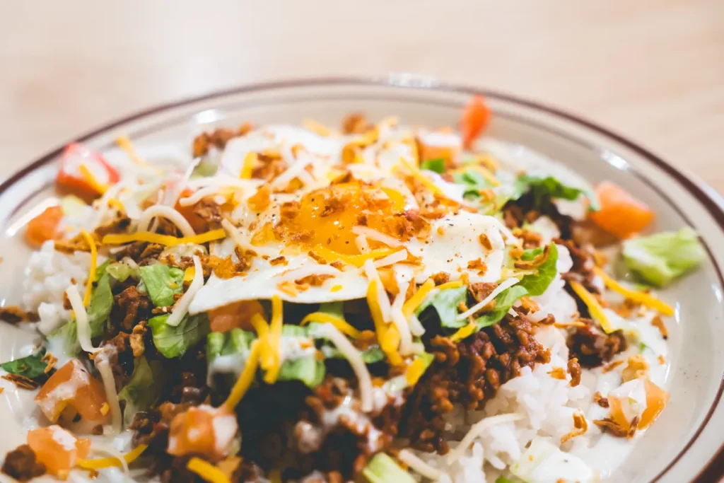 ハニカムカフェ　タコライス3