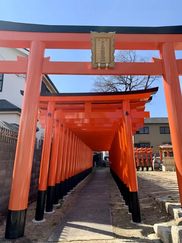 平五郎稲荷神社　入口