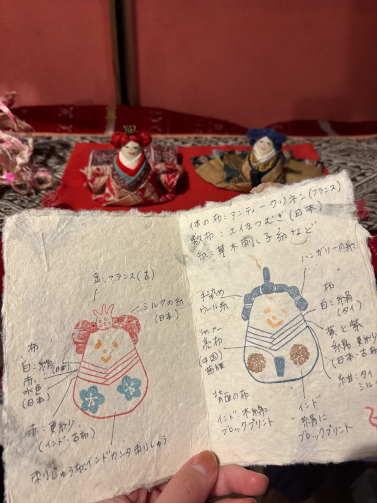ひなにんぎょうてん-詳細の紙