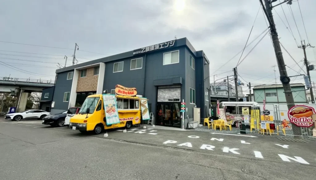 HOT DOG BASE 駐車スペース