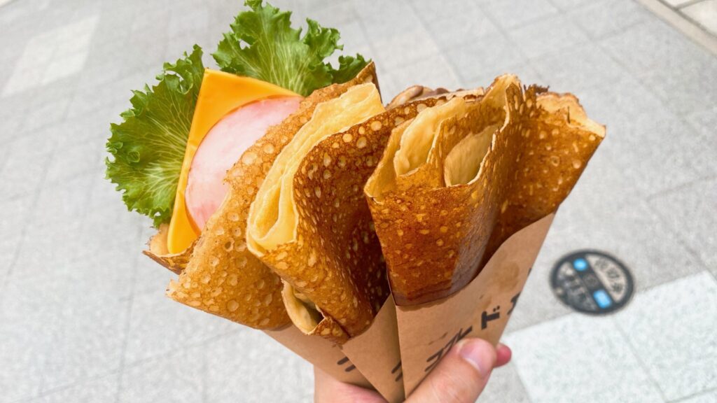 高槻安満遺跡高専、キッチンカーグランプリ、コフレドエメ_濃厚バターシュガー