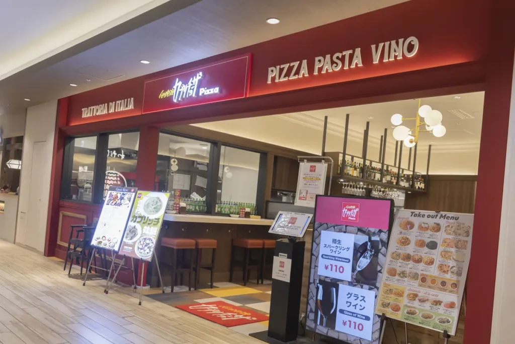 カプリチョーザ ＫＩＴＴＥ大阪店　外観