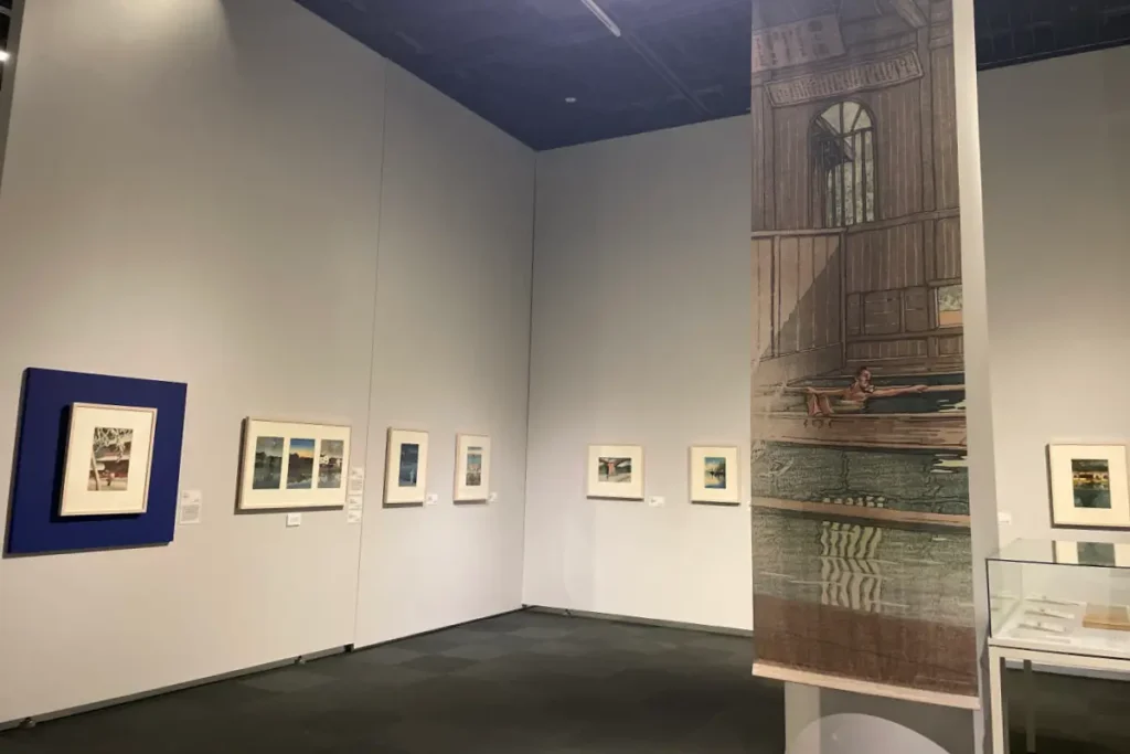 「Ⅲ　新たな風景画の出現」展示の様子