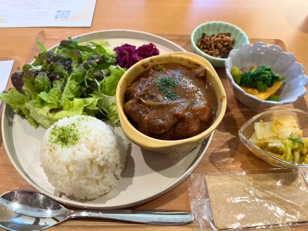 【茨木】黒麹を使った発酵ごはんで心と身体を満たす「麹日和」のランチ