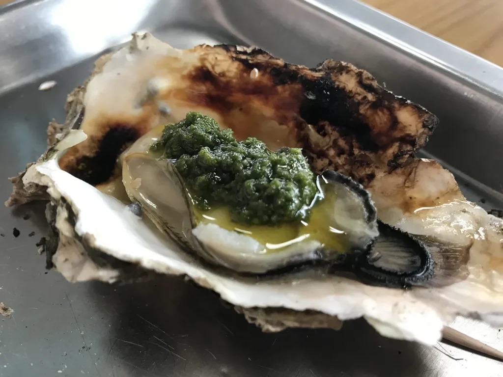 幸豊水産 焼き牡蠣