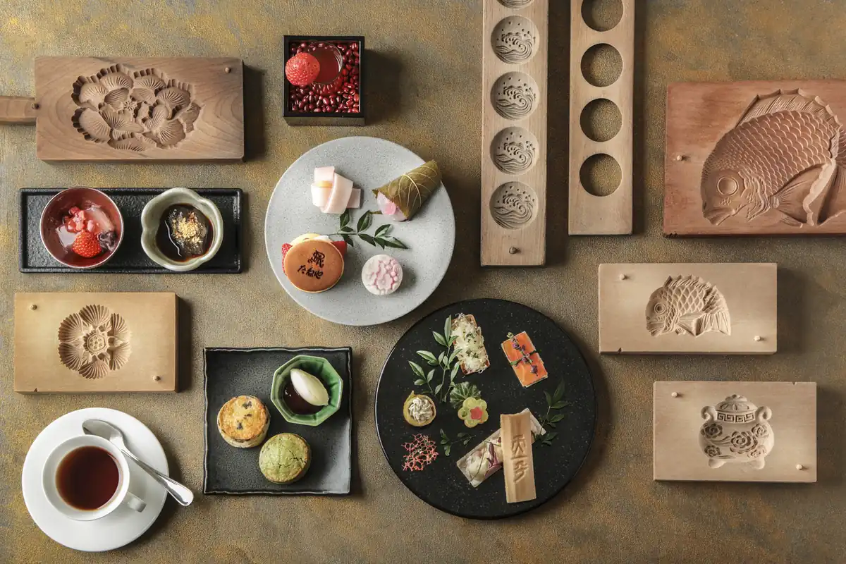 イチゴと和菓子が出会う「たねや ストロベリー・ティーセレモニー アフタヌーンティー」がセント レジス ホテル 大阪で開催