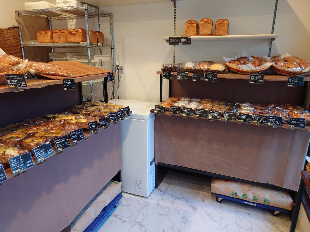 「Boulangerie Maison H」店内