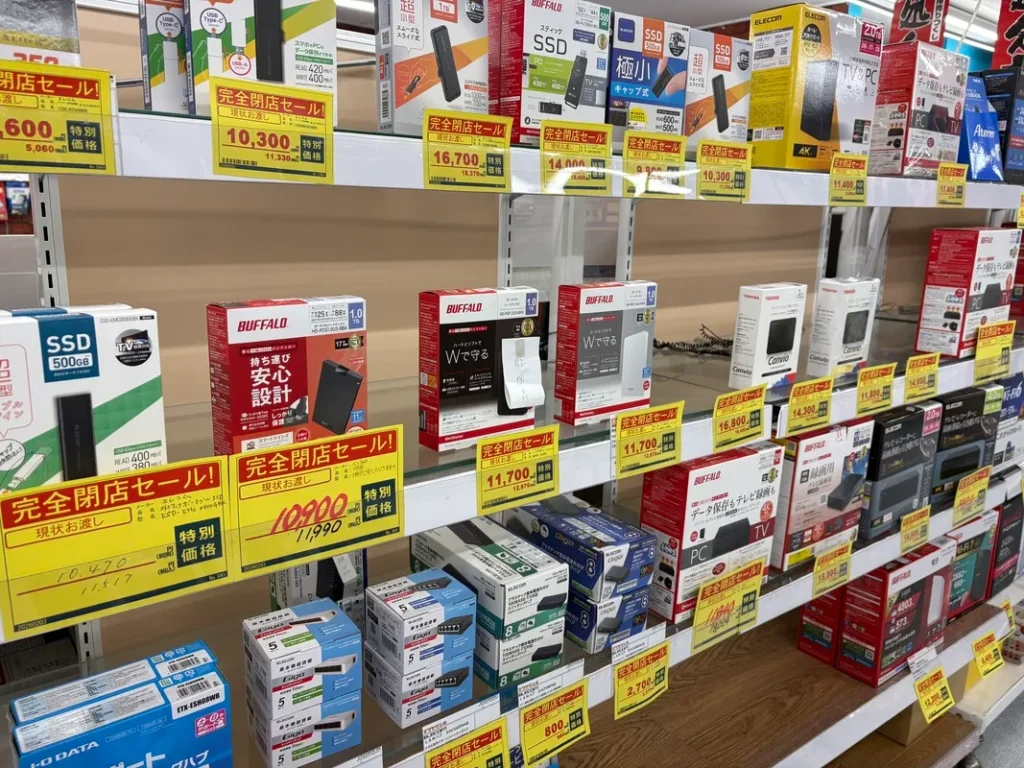 マツヤデンキ淡路店PC周辺機器