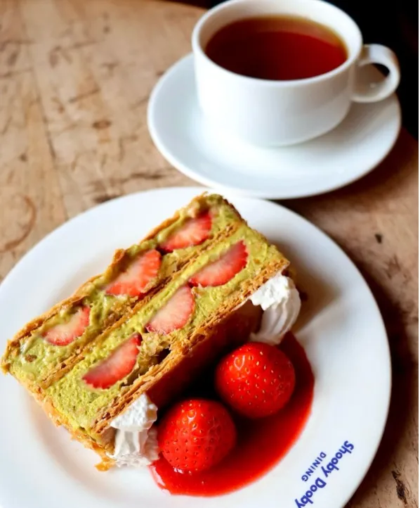 カフェマムーニアのケーキ