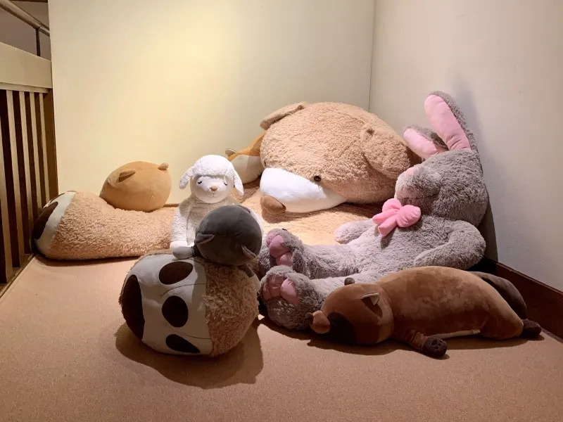 森の音ミュージアム　ぬいぐるみスペース