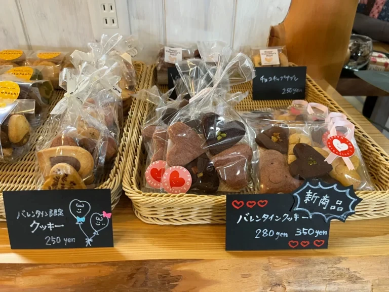 U.I no coffee バレンタインクッキー