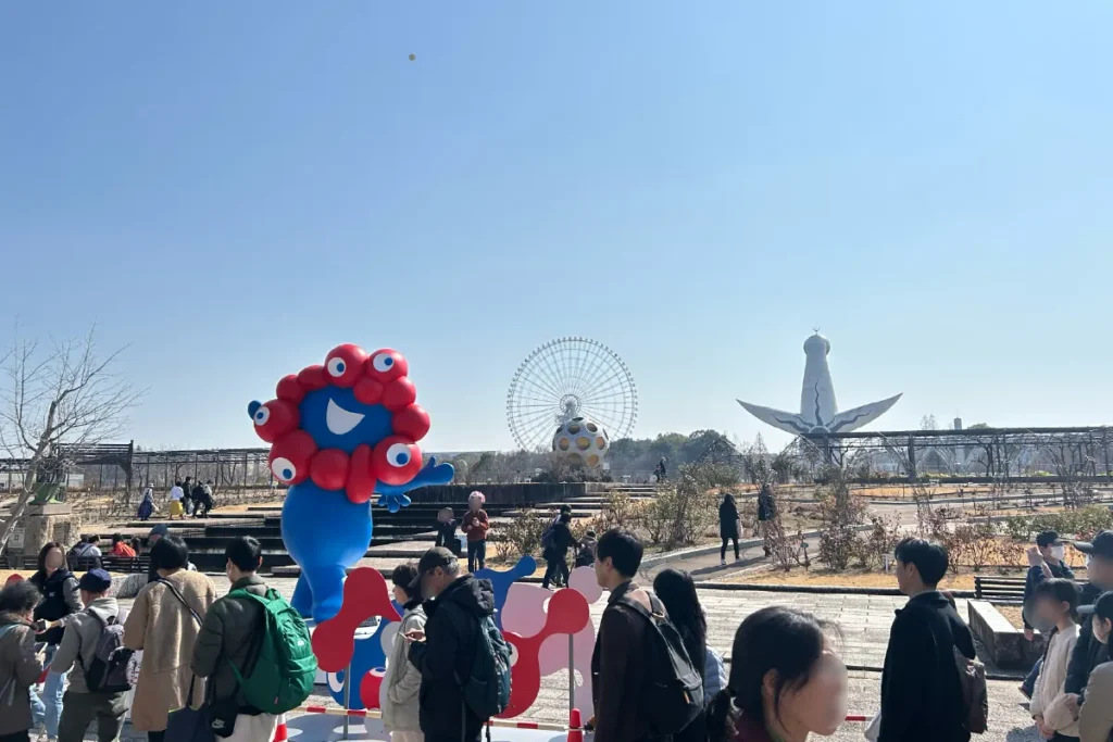 ミャクミャク再会セレモニー「ワクワク」