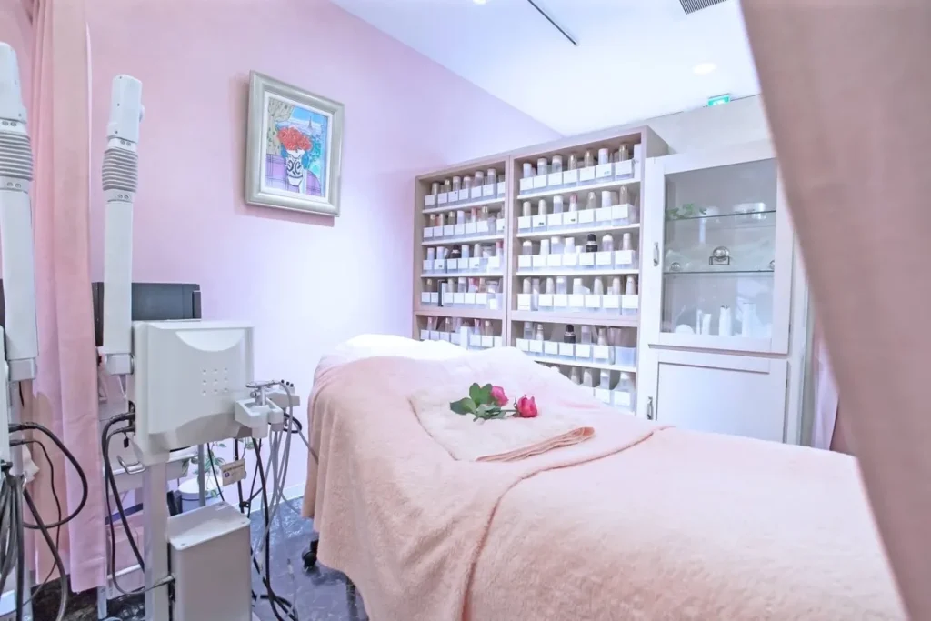 「メナードフェイシャルサロンNorra」の店内