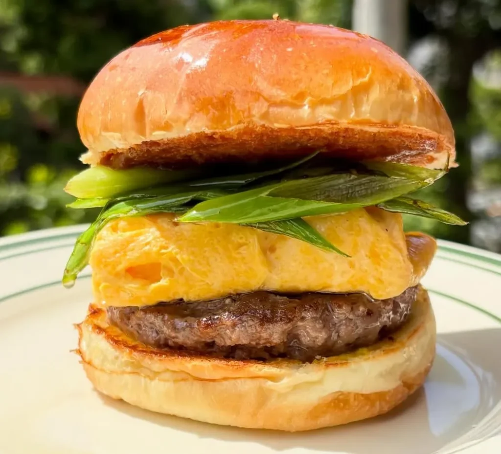 OLUバーガー　出汁巻き