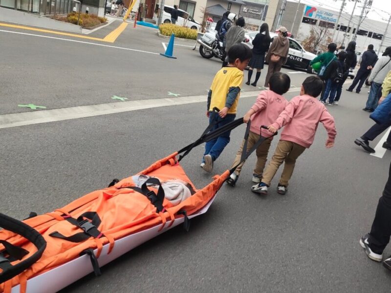京都済生会病院　済生会フェア―　体験ブース