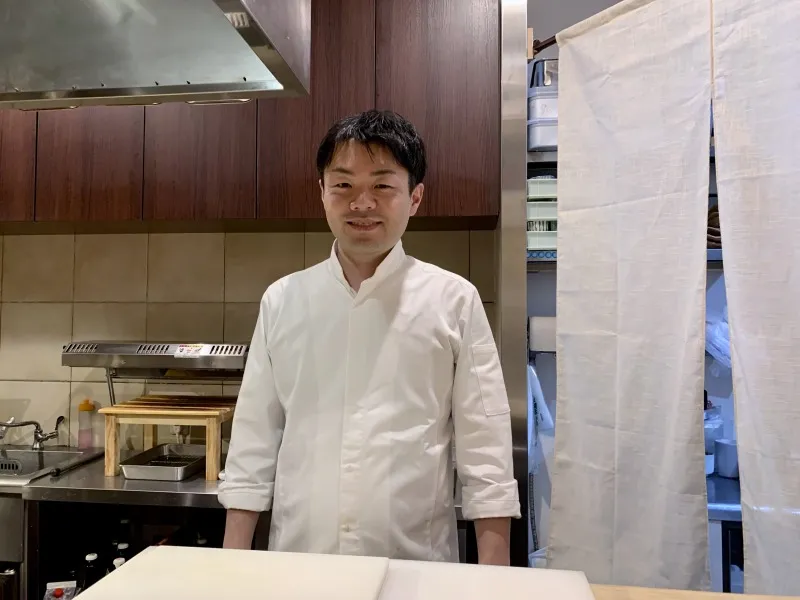 しばたオーナー　横山氏正面