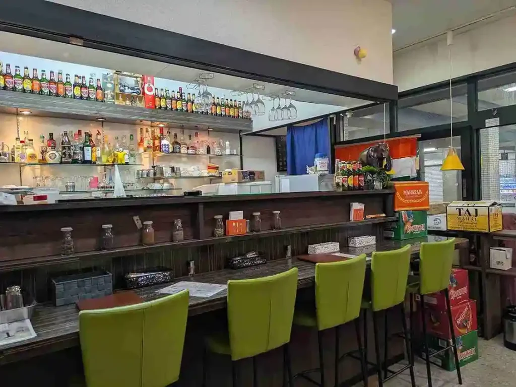 内観（カウンター）