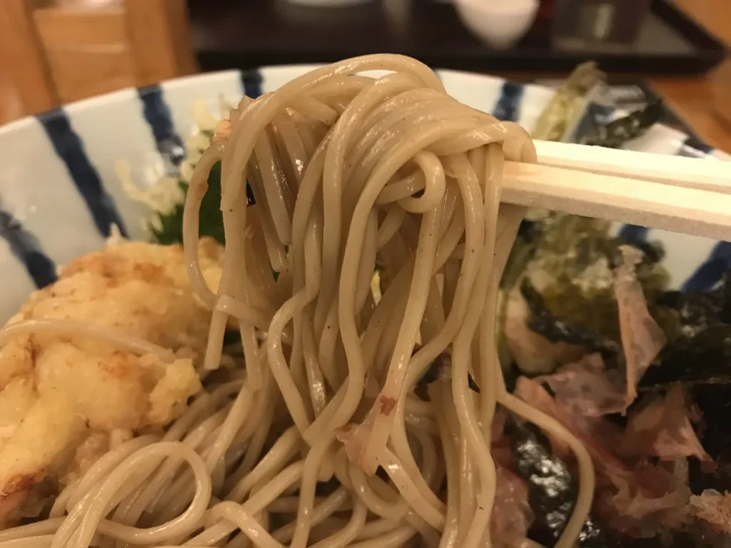 大阪蕎麦しのぶ庵 とり天そば